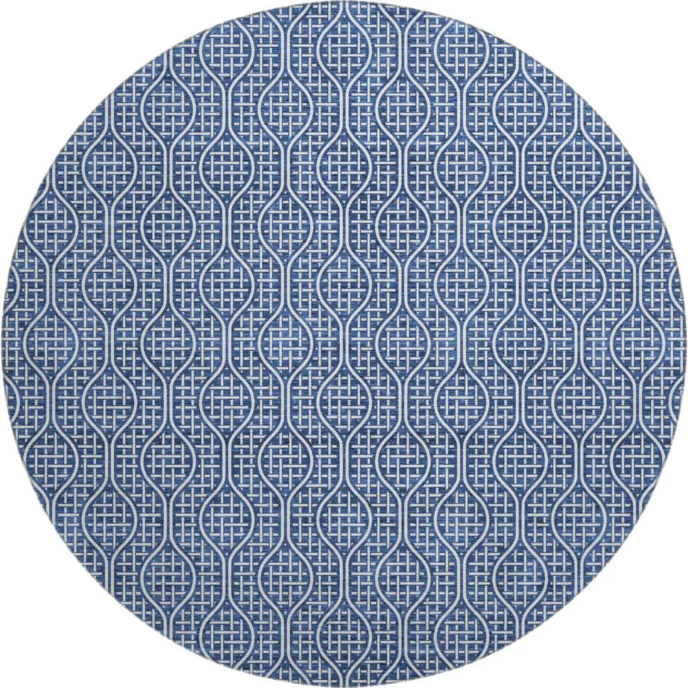 Mayfield AMF926 Navy 8' x 8' Rug