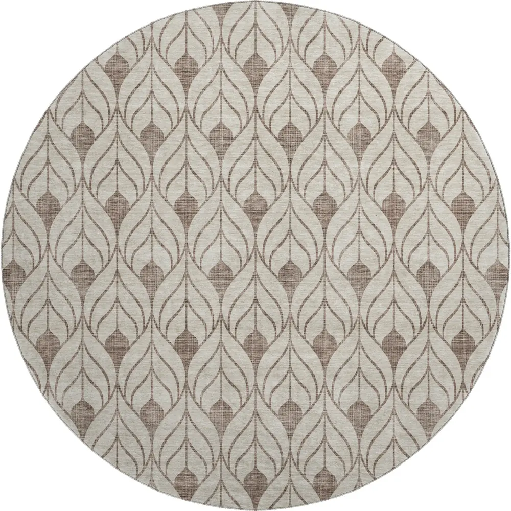 Mayfield AMF927 Brown 8' x 8' Rug