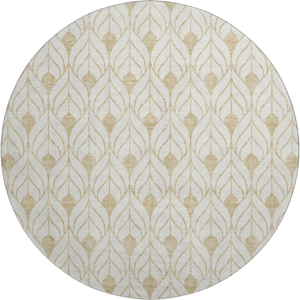 Mayfield AMF927 Gold 8' x 8' Rug