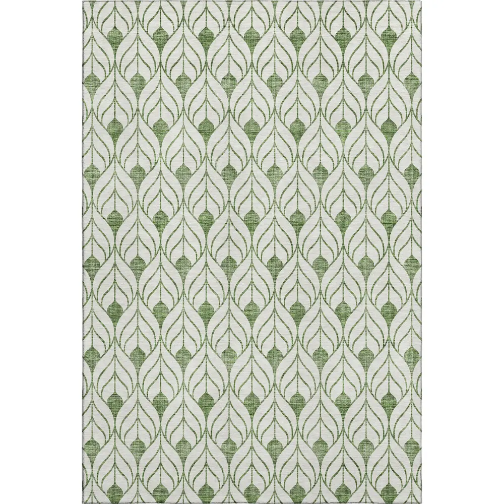 Mayfield AMF927 Green 3' x 5' Rug