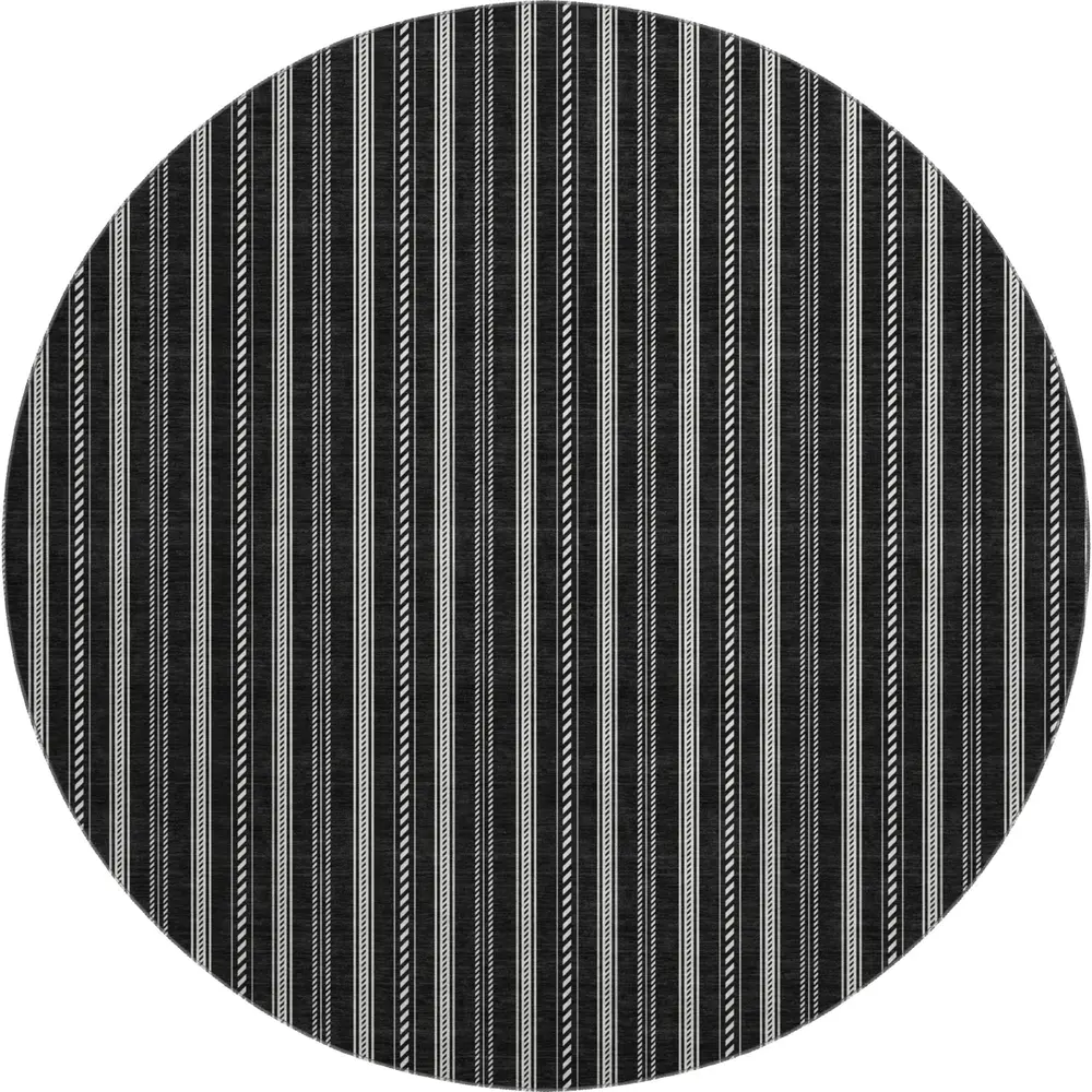 Mayfield AMF929 Black 8' x 8' Rug