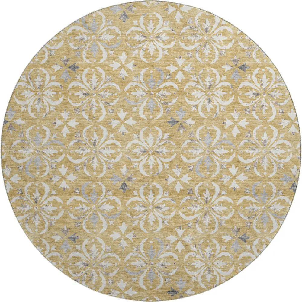Mayfield AMF930 Gold 8' x 8' Rug