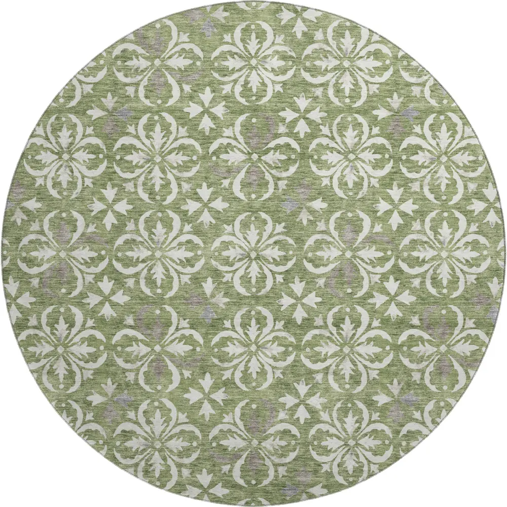 Mayfield AMF930 Green 8' x 8' Rug