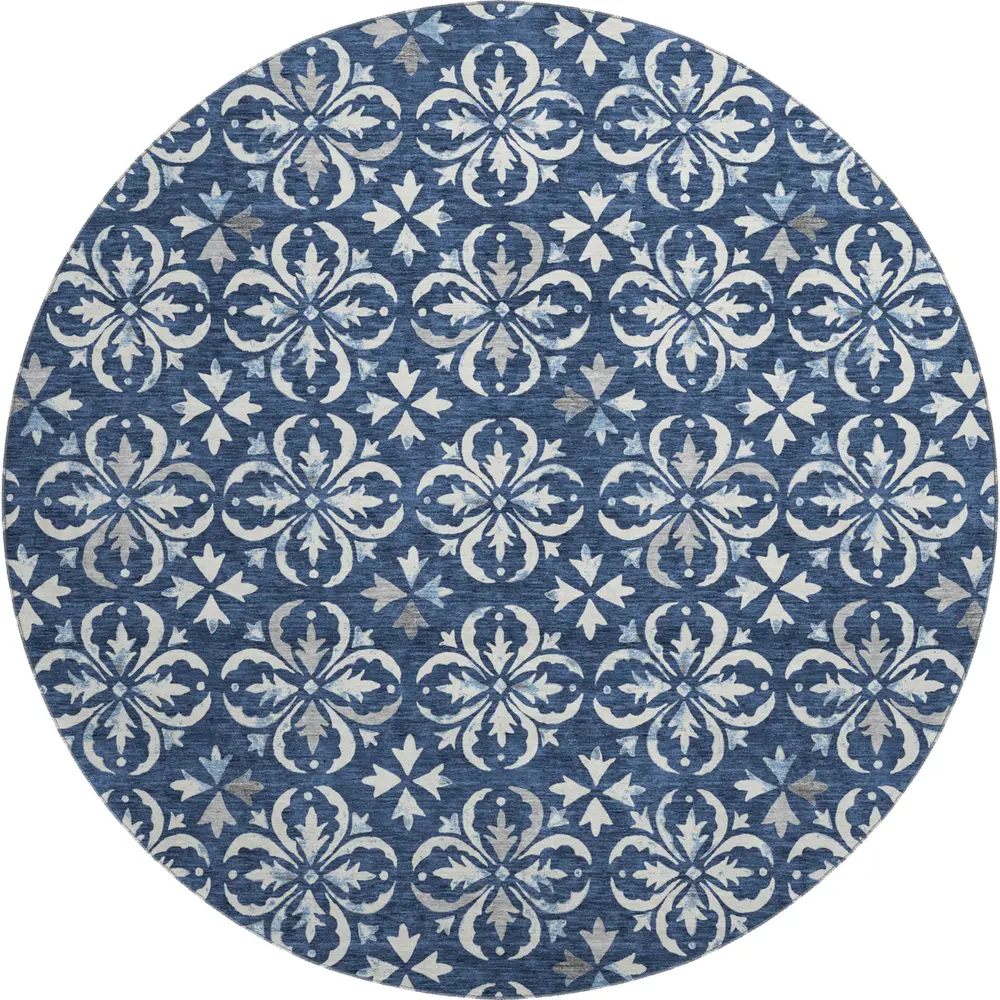 Mayfield AMF930 Navy 8' x 8' Rug