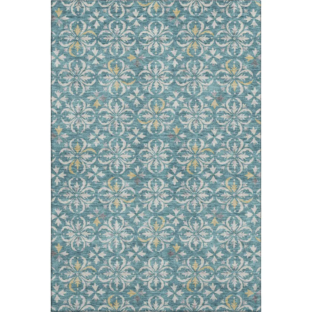 Mayfield AMF930 Teal 9' x 12' Rug