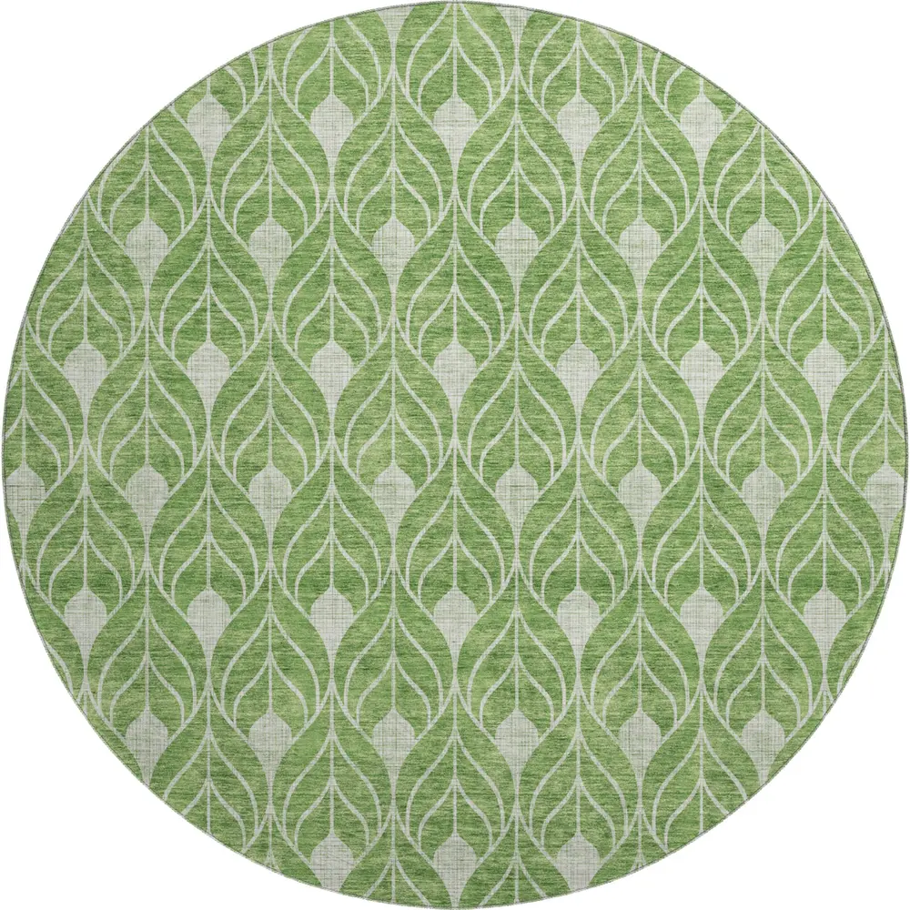 Mayfield AMF931 Green 8' x 8' Rug