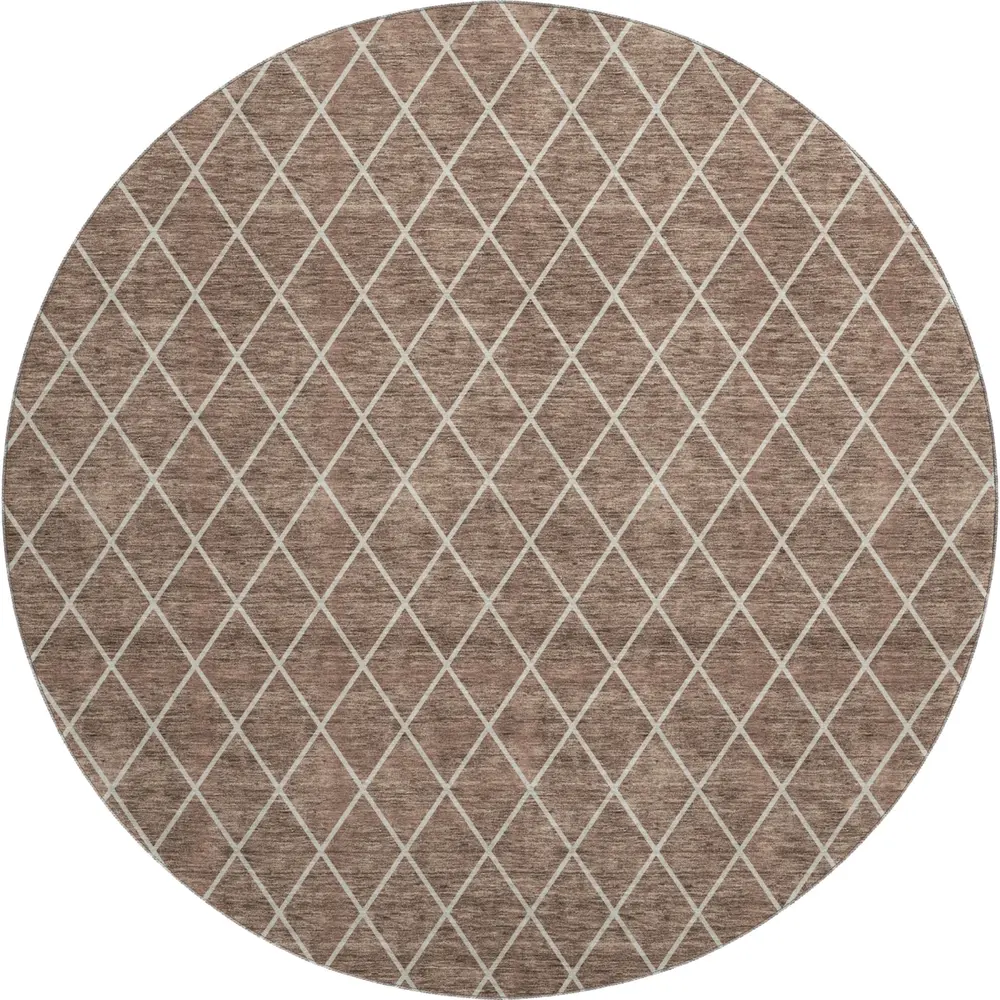 Mayfield AMF932 Brown 8' x 8' Rug
