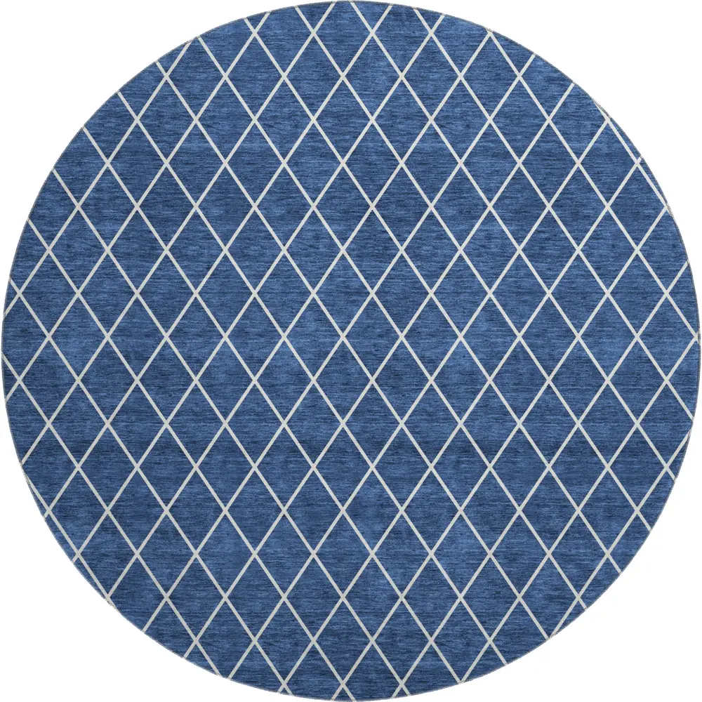Mayfield AMF932 Navy 8' x 8' Rug