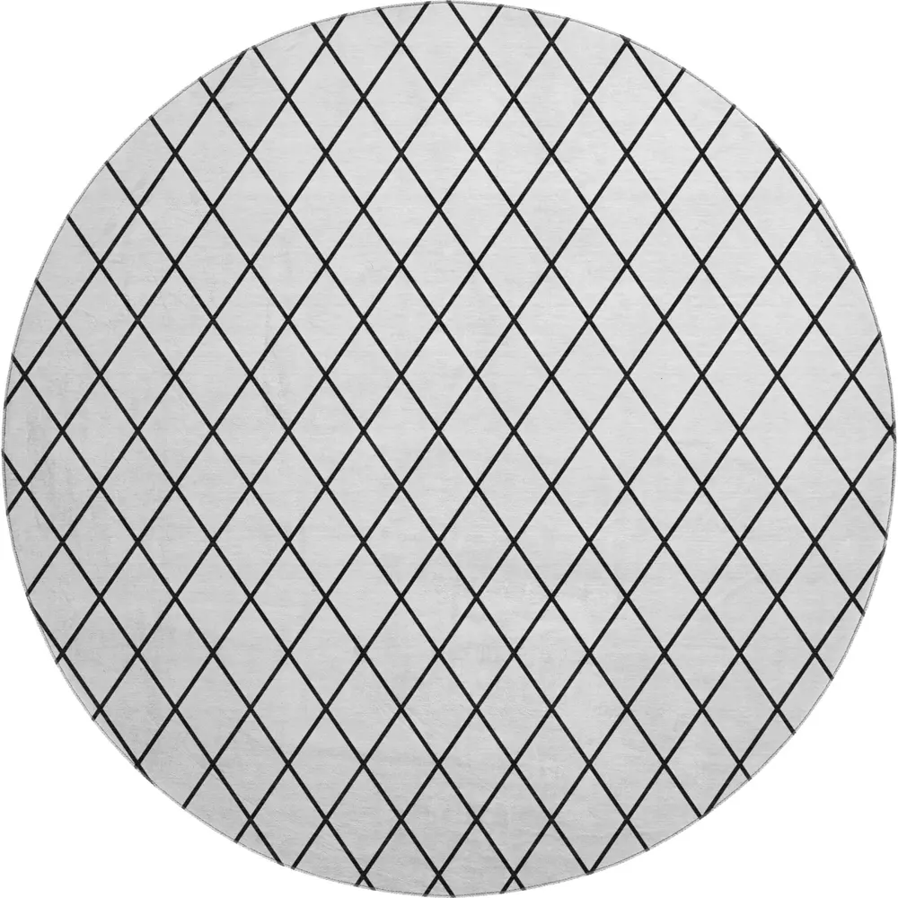 Mayfield AMF932 White 8' x 8' Rug