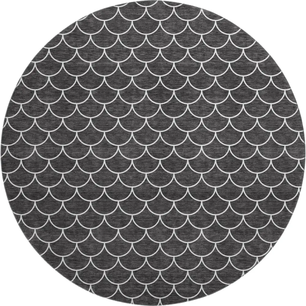 Mayfield AMF933 Black 8' x 8' Rug