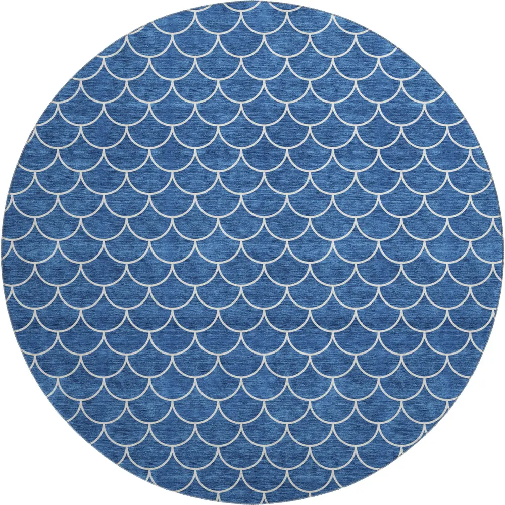 Mayfield AMF933 Blue 8' x 8' Rug