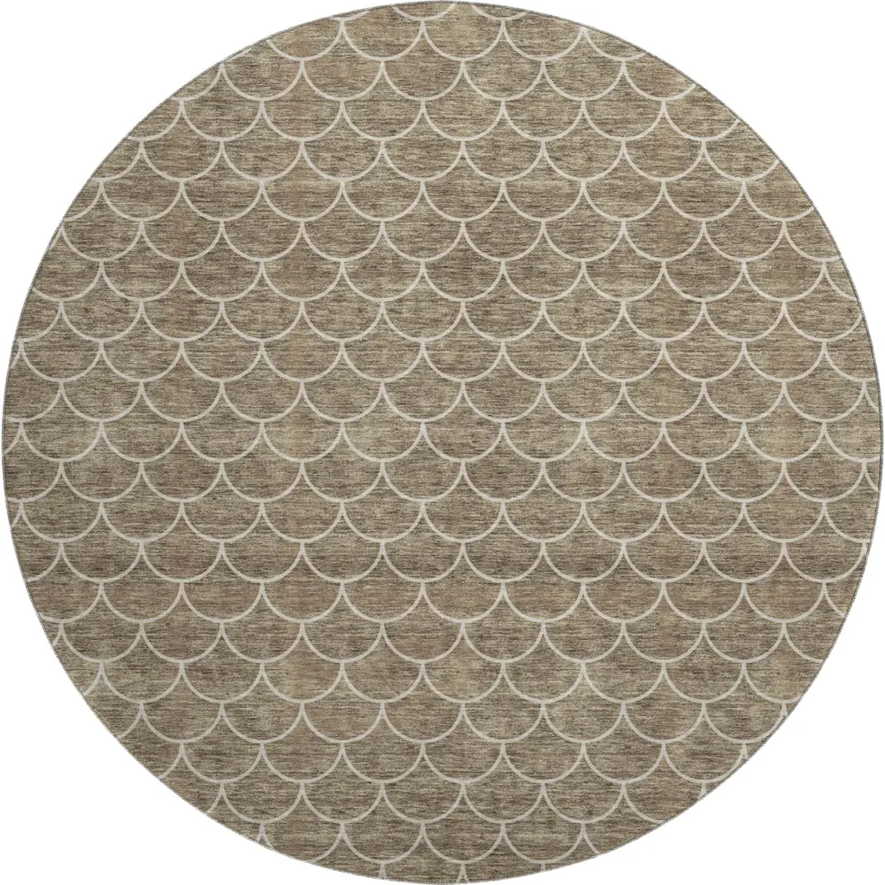 Mayfield AMF933 Brown 8' x 8' Rug