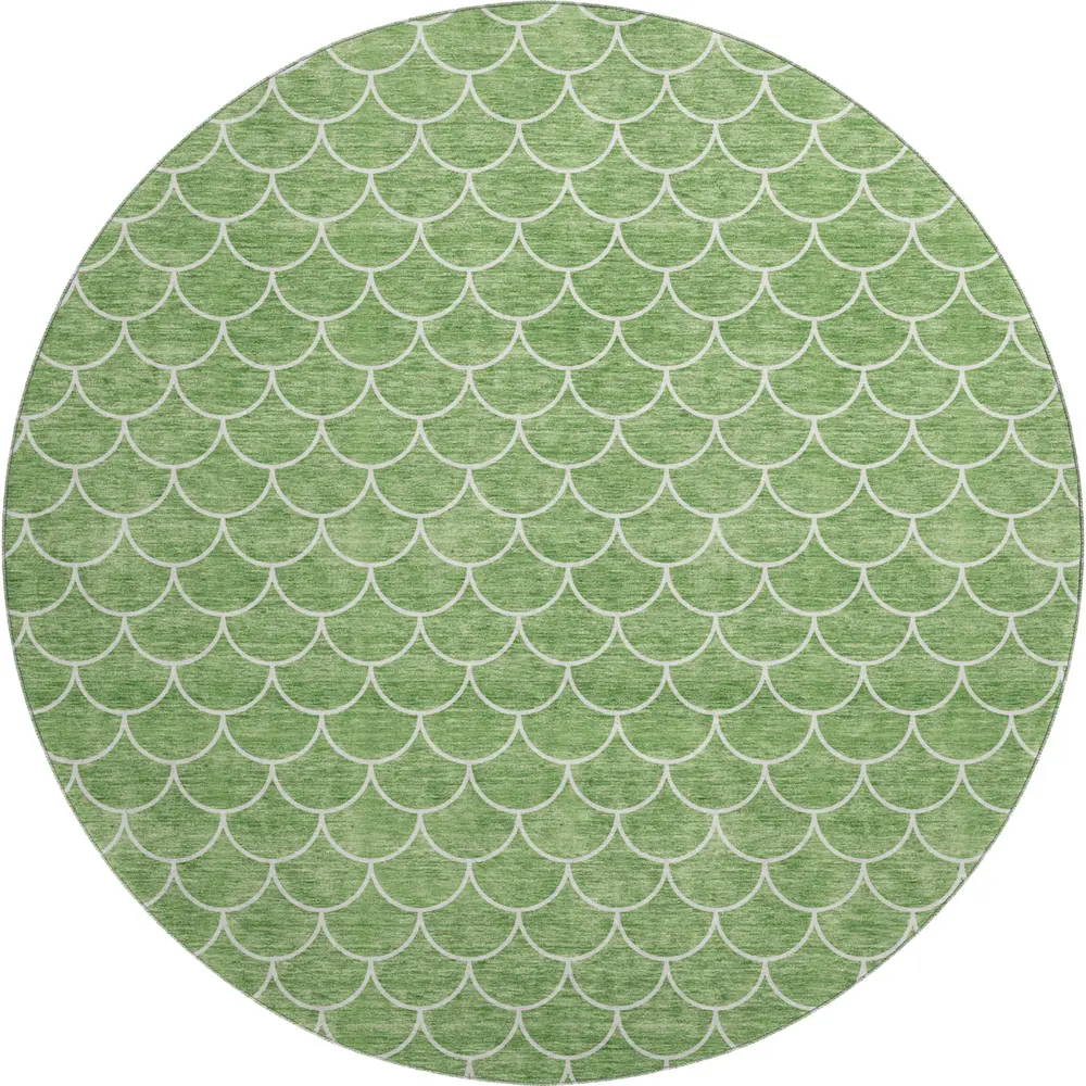 Mayfield AMF933 Green 8' x 8' Rug