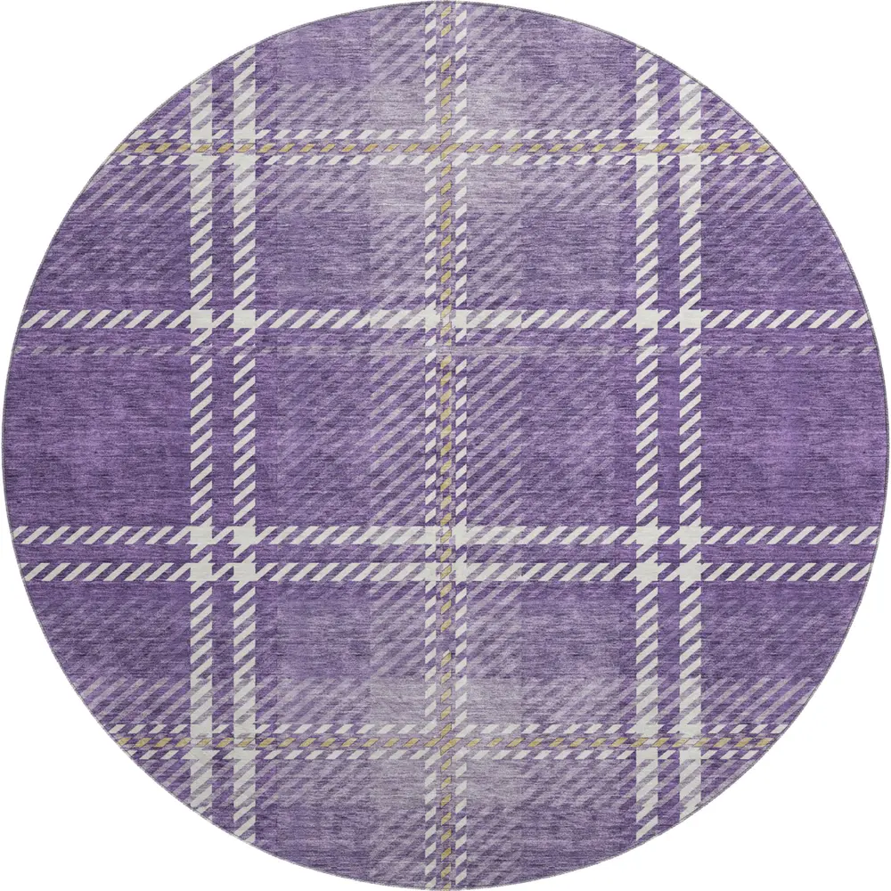 Mayfield AMF935 Purple 8' x 8' Rug