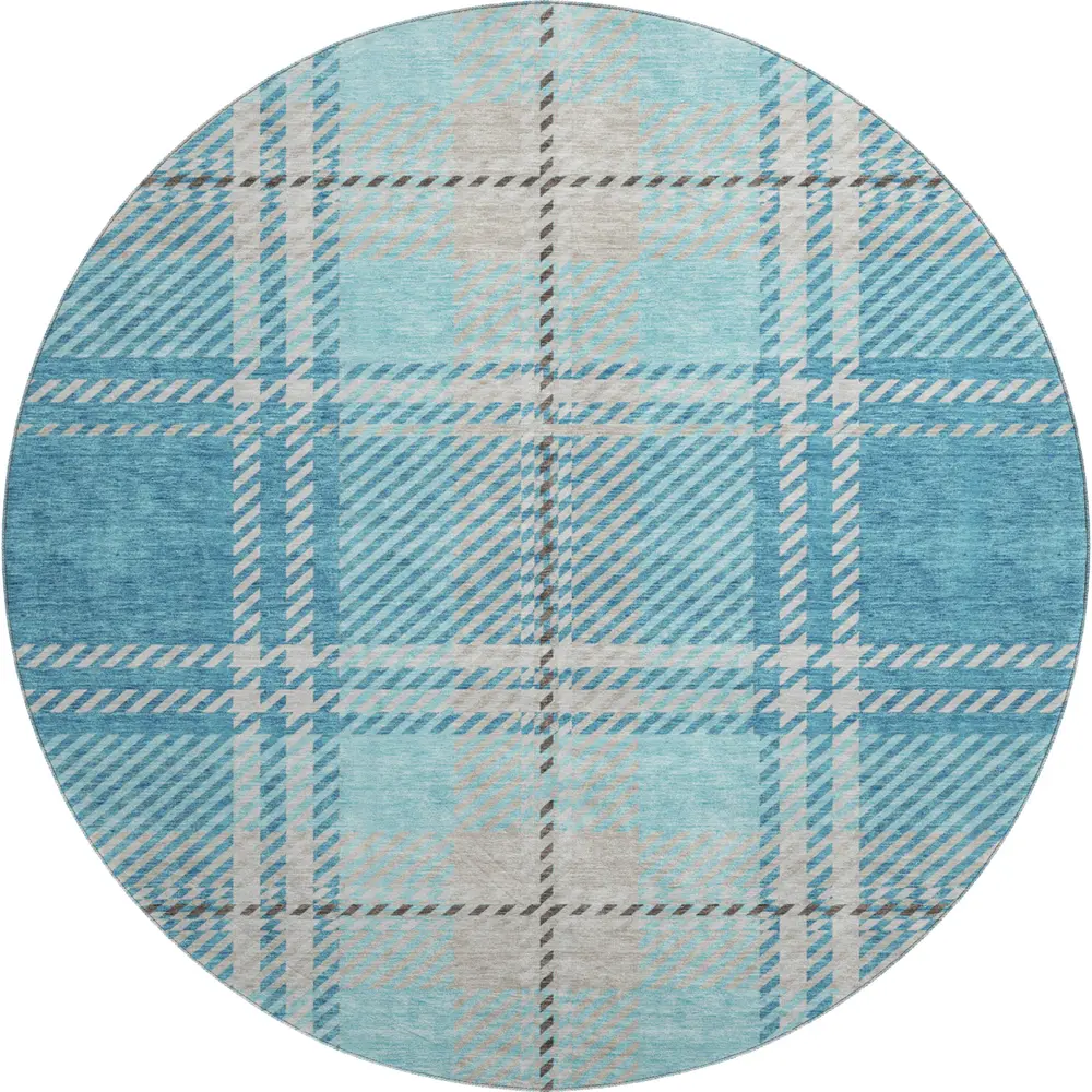 Mayfield AMF935 Teal 8' x 8' Rug
