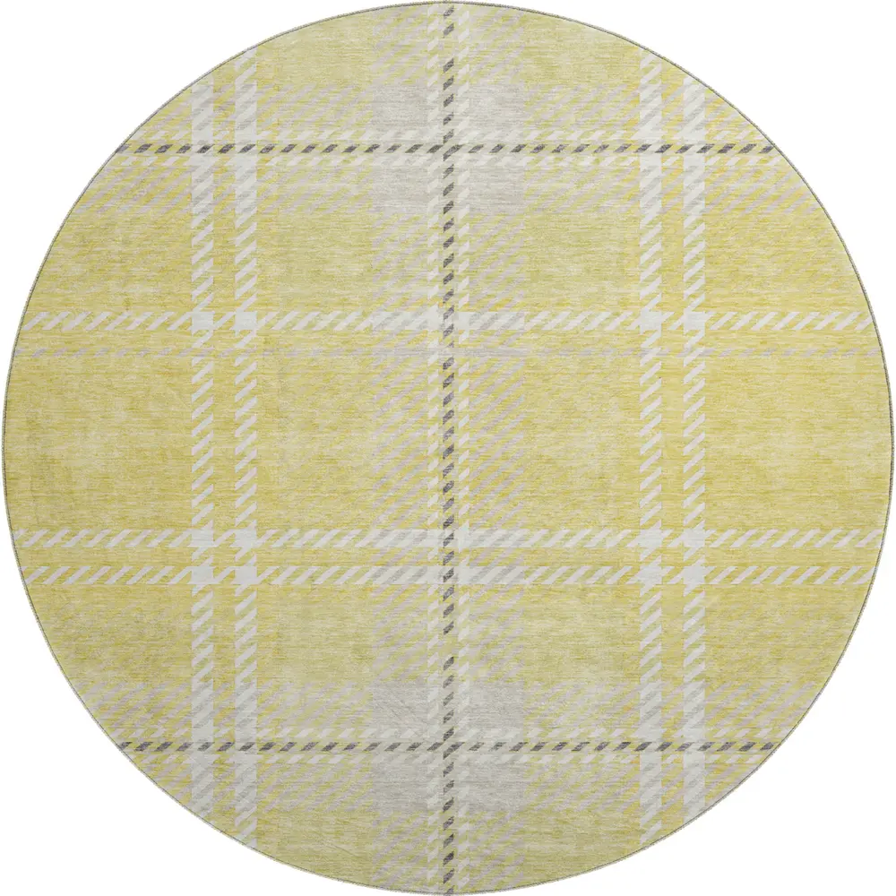 Mayfield AMF935 Yellow 8' x 8' Rug