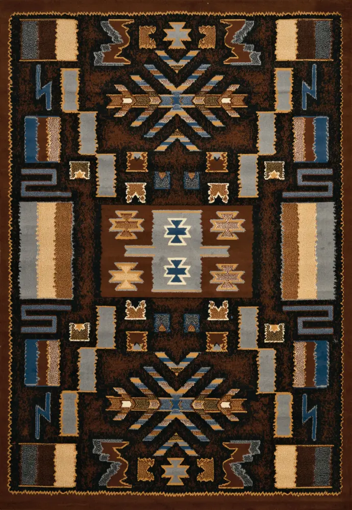 United Weavers Manhattan Pelham Brown Accent Rug 1'10