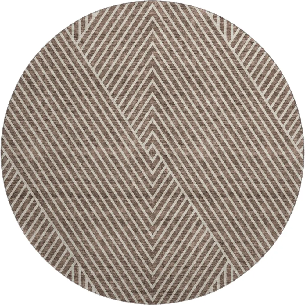 Mayfield AMF937 Brown 8' x 8' Rug