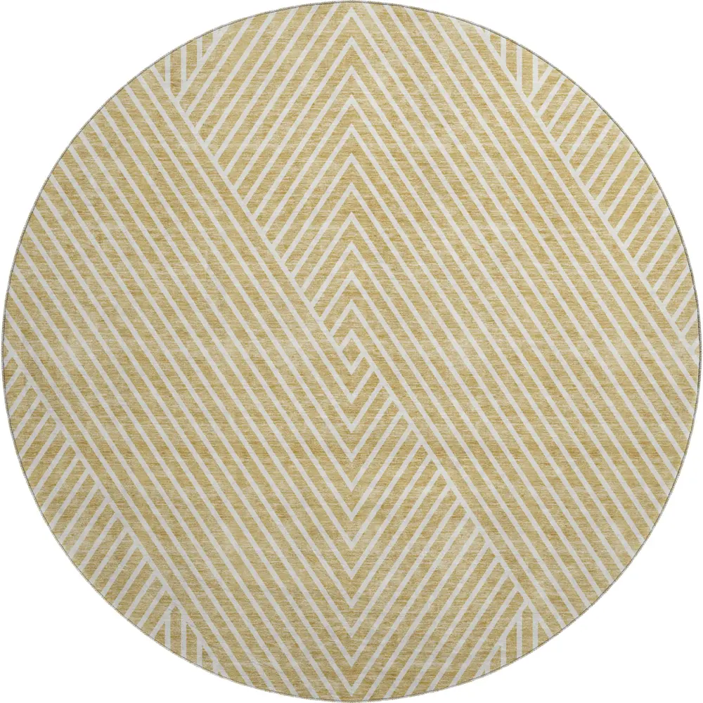 Mayfield AMF937 Gold 8' x 8' Rug