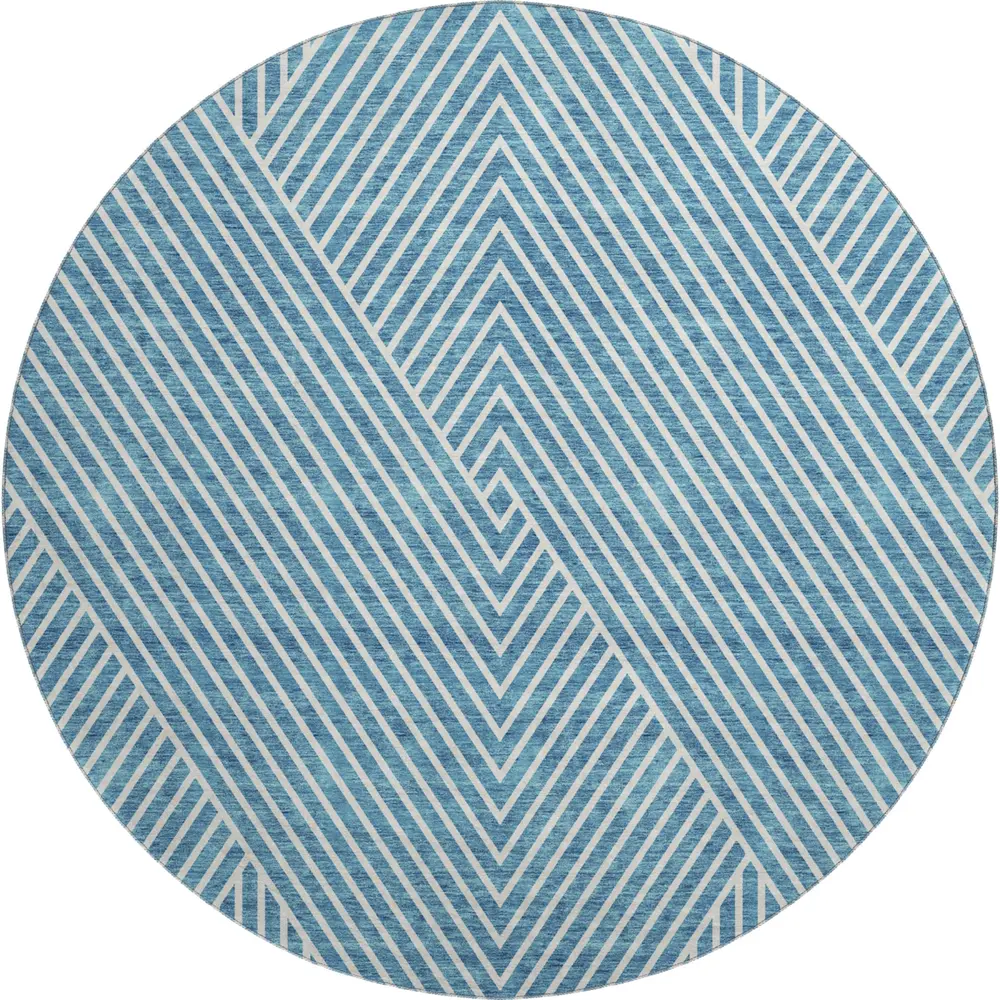 Mayfield AMF937 Teal 8' x 8' Rug