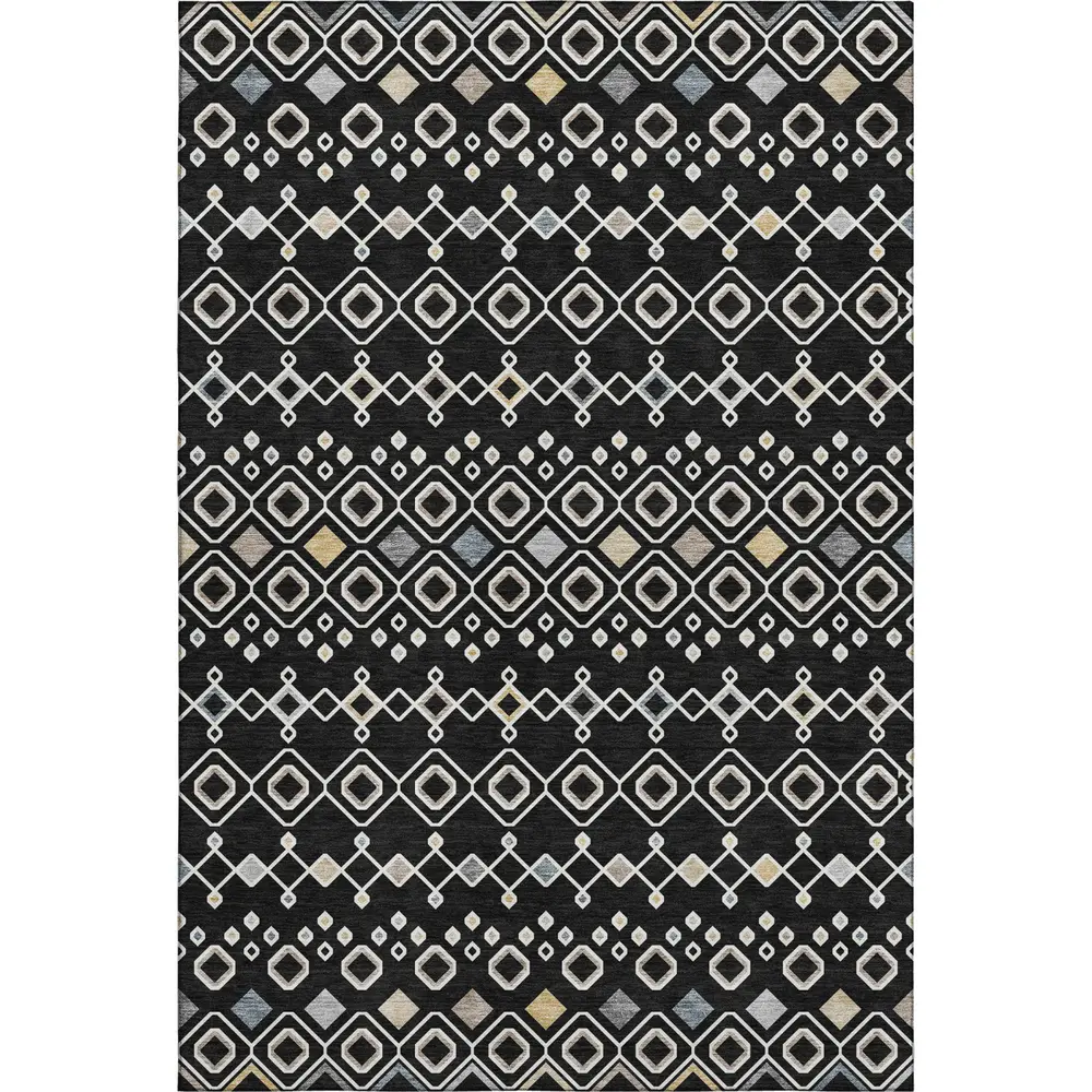Mayfield AMF938 Black 10' x 14' Rug