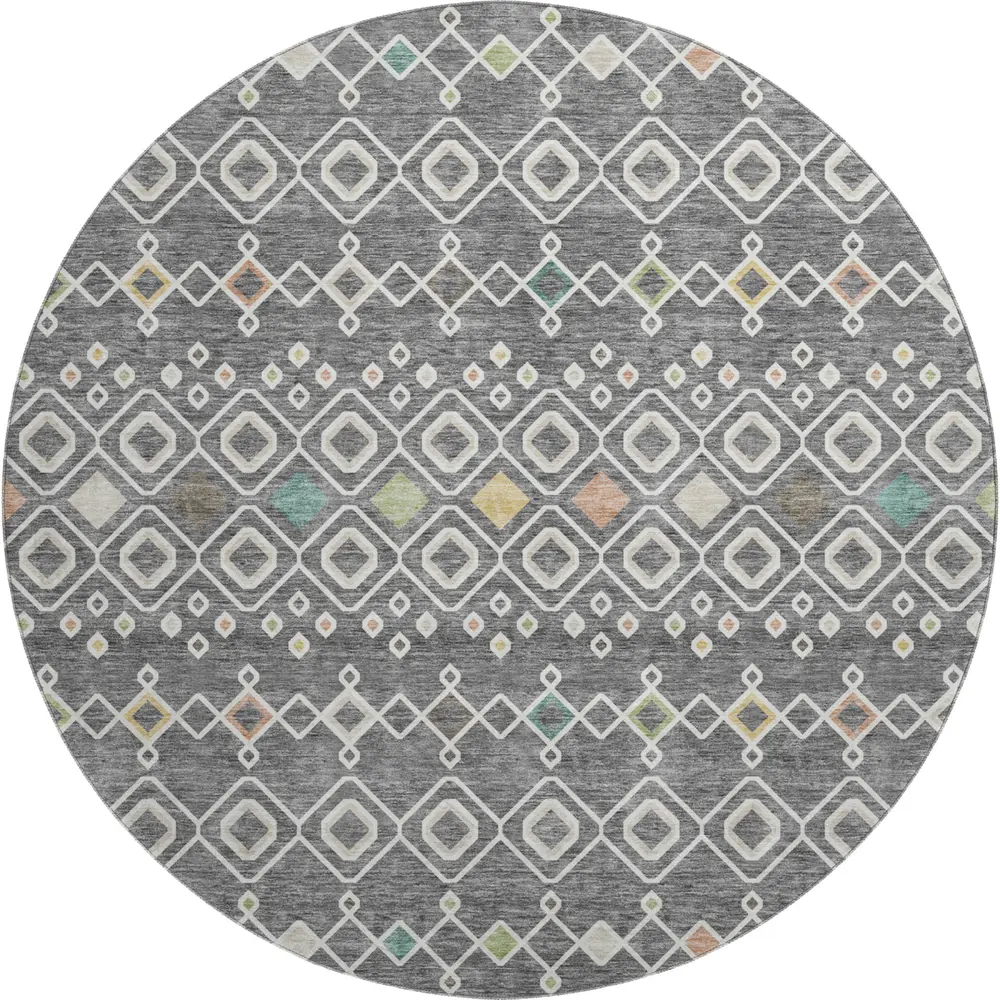 Mayfield AMF938 Gray 8' x 8' Rug