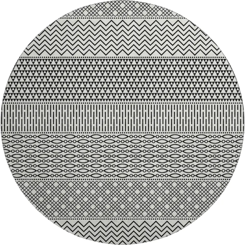 Mayfield AMF939 White 8' x 8' Rug