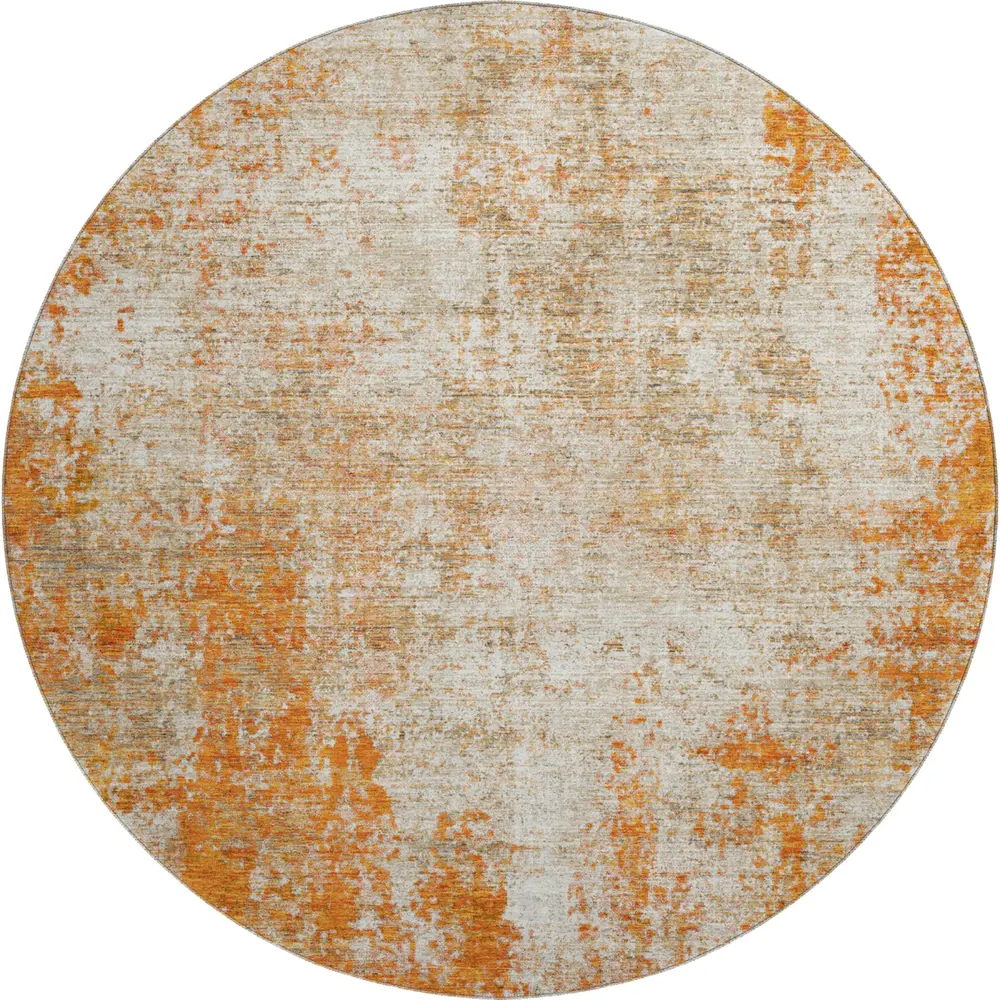 Mayfield AMF940 Orange 8' x 8' Rug