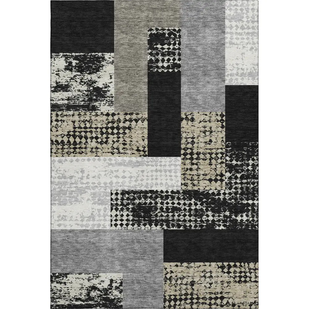 Mayfield AMF941 Black 3' x 5' Rug
