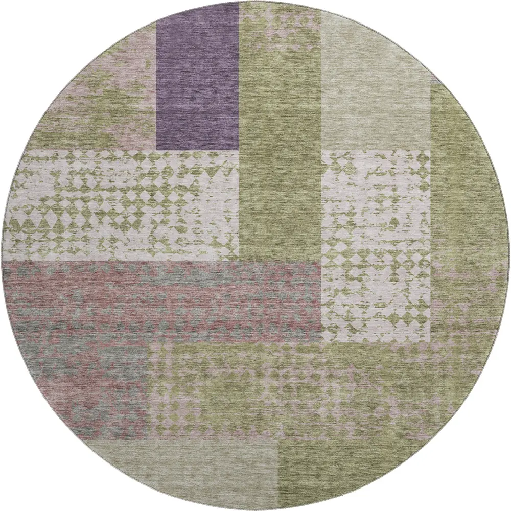 Mayfield AMF941 Green 8' x 8' Rug