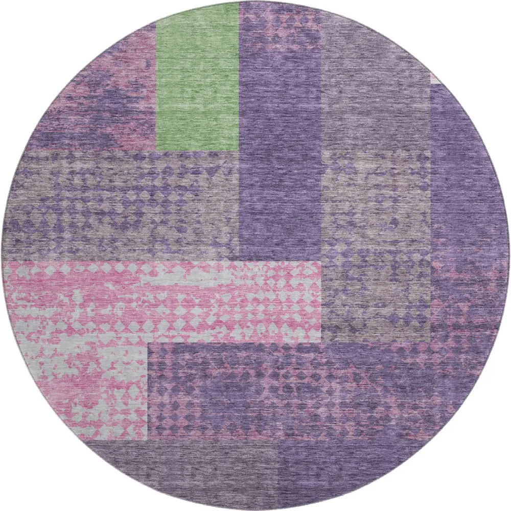 Mayfield AMF941 Purple 8' x 8' Rug