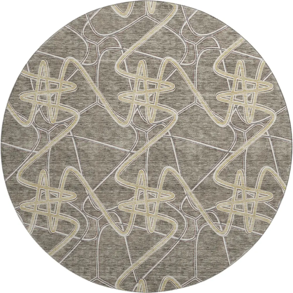 Mayfield AMF947 Taupe 8' x 8' Rug