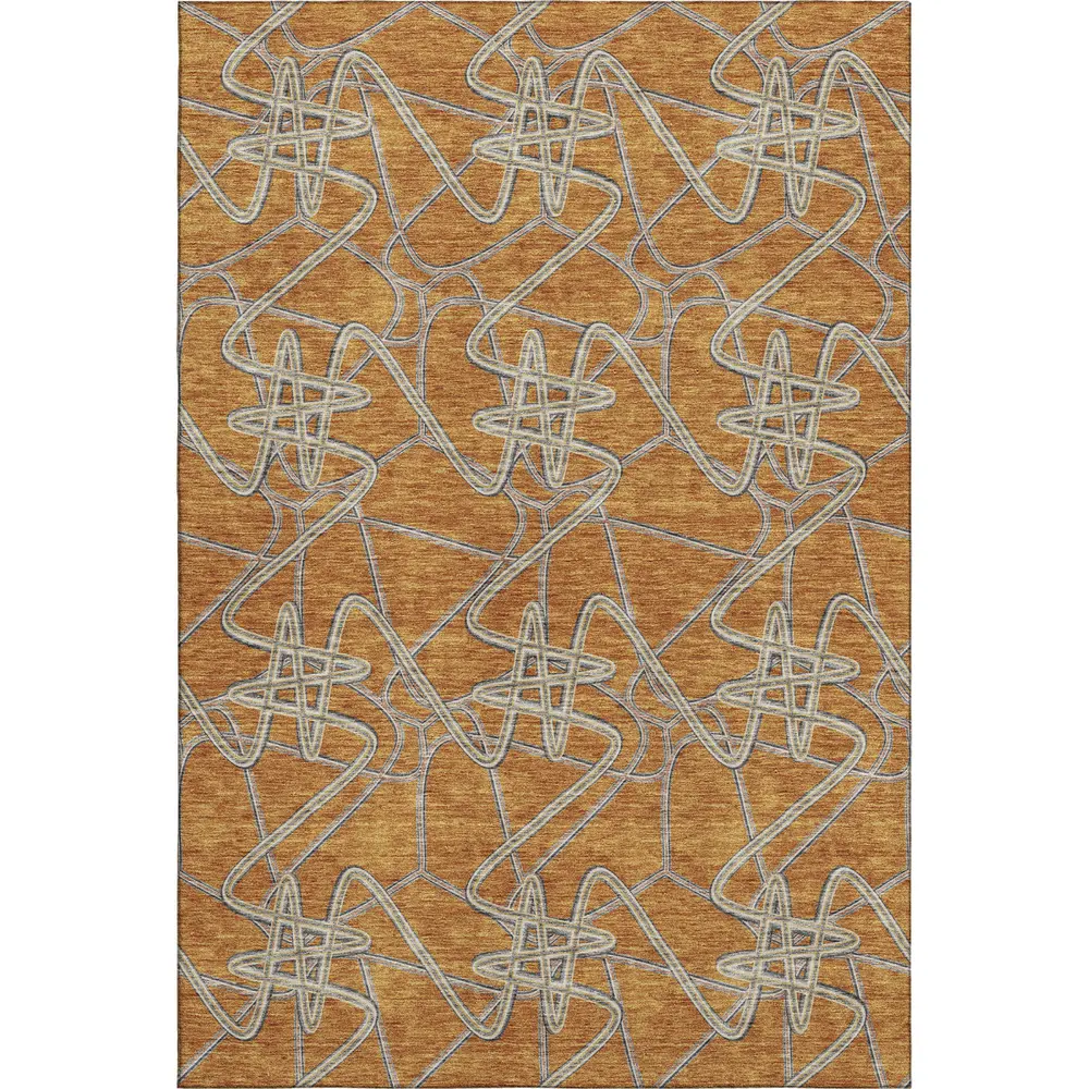 Mayfield AMF947 Terracotta 10' x 14' Rug