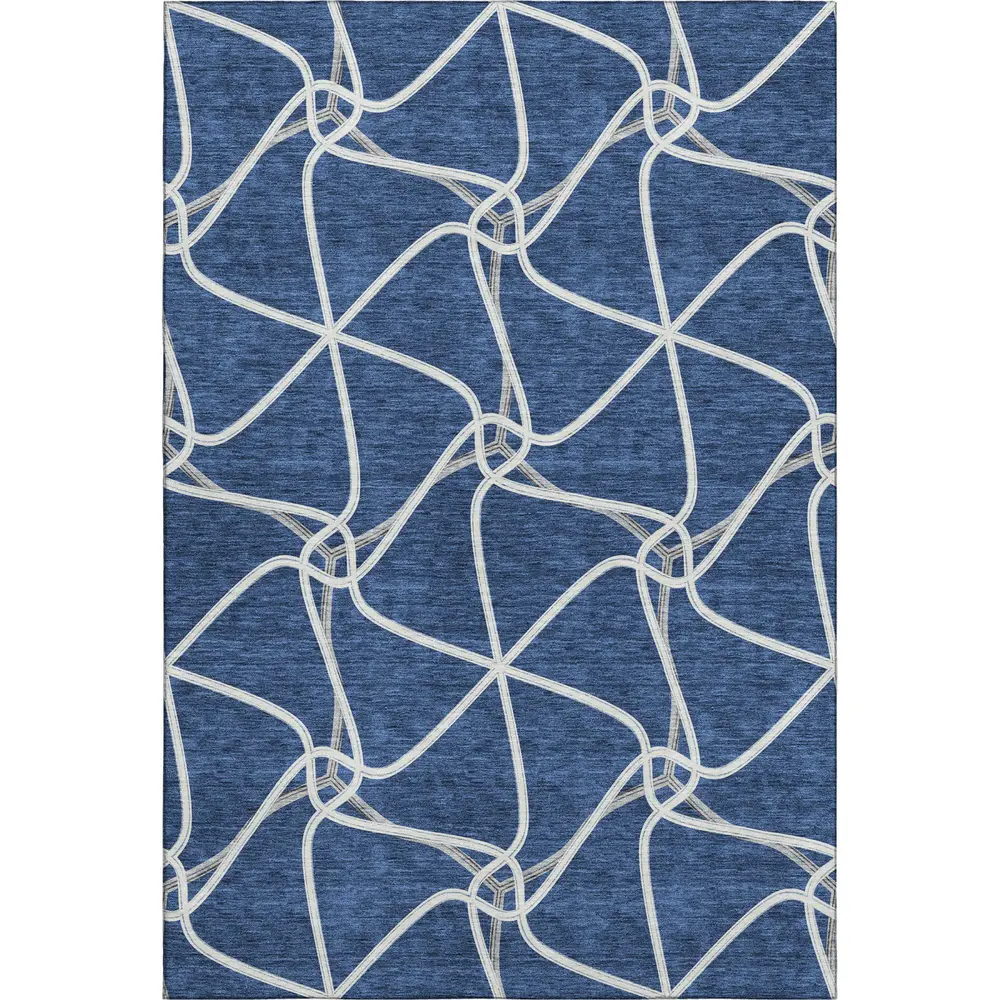 Mayfield AMF948 Blue 8' x 10' Rug
