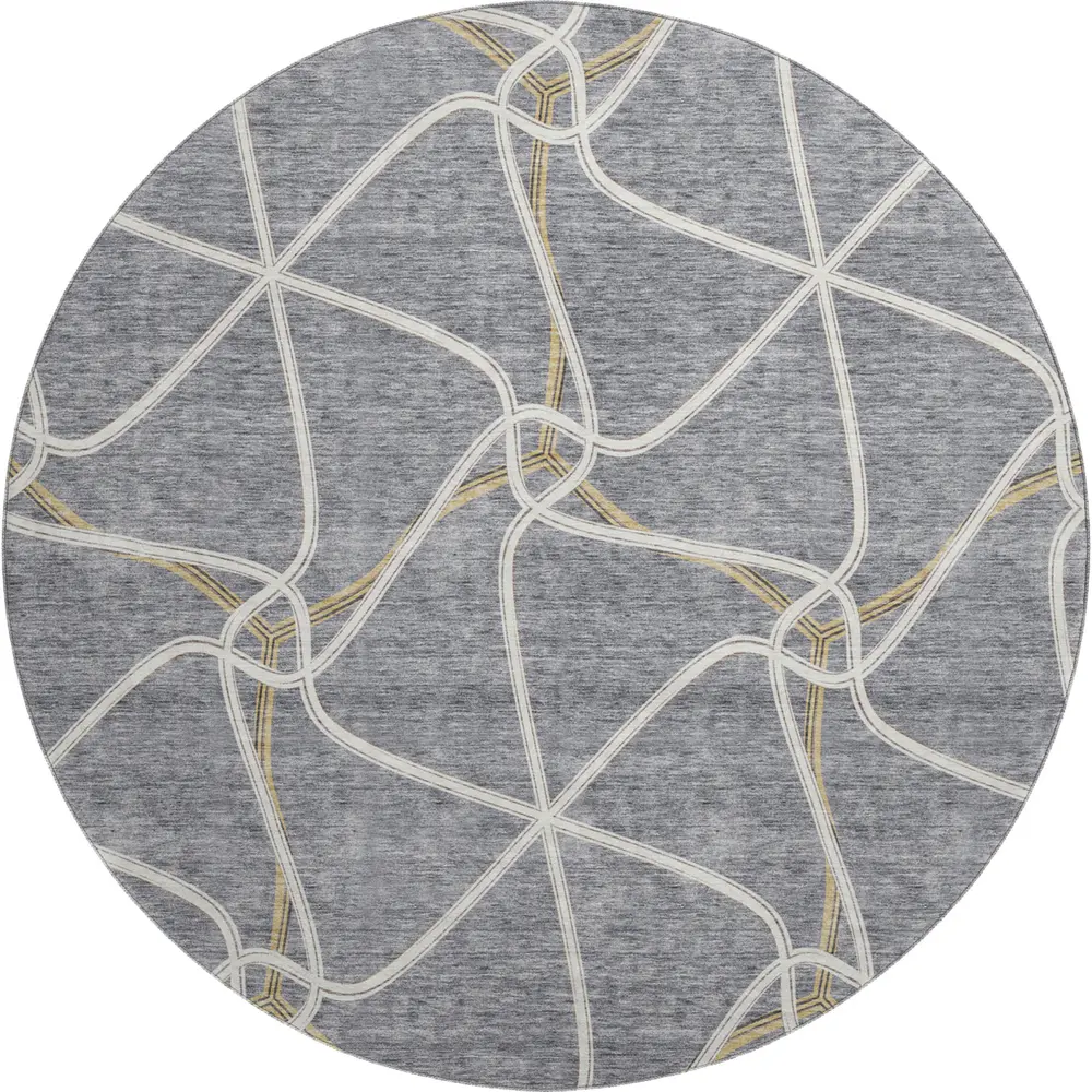 Mayfield AMF948 Gray 8' x 8' Rug
