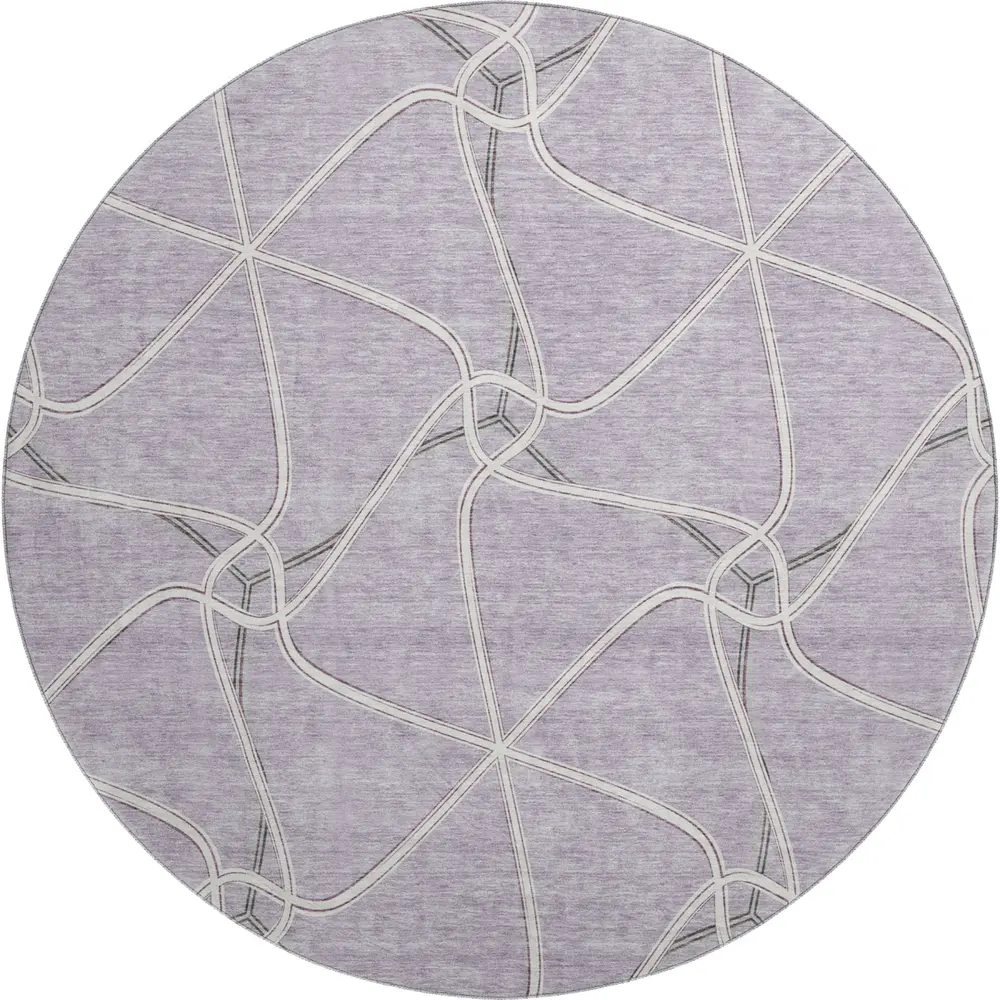 Mayfield AMF948 Lavender 8' x 8' Rug