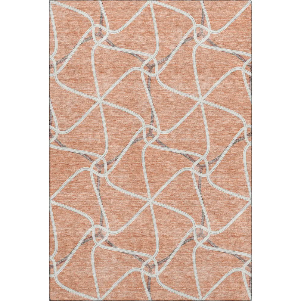 Mayfield AMF948 Salmon 3' x 5' Rug
