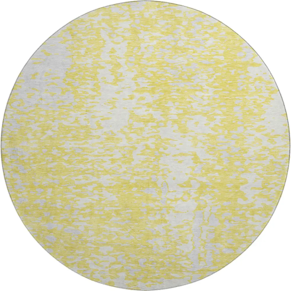 Mayfield AMF949 Yellow 8' x 8' Rug