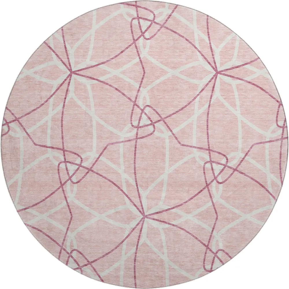 Mayfield AMF950 Pink 8' x 8' Rug