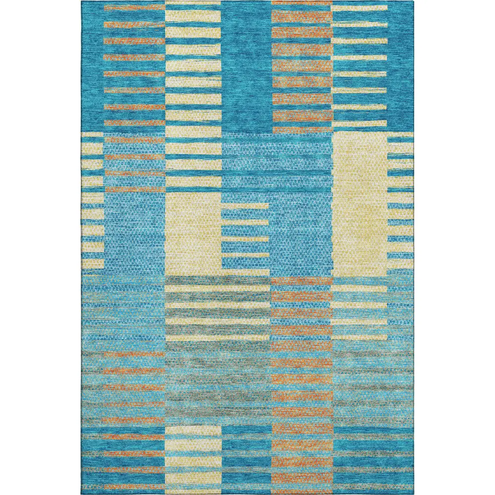 Mayfield AMF954 Teal 8' x 10' Rug