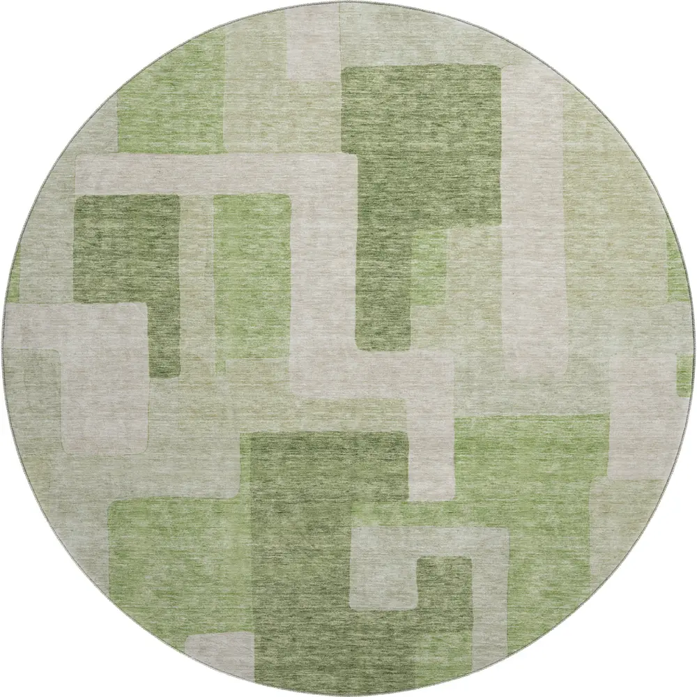 Mayfield AMF955 Green 8' x 8' Rug