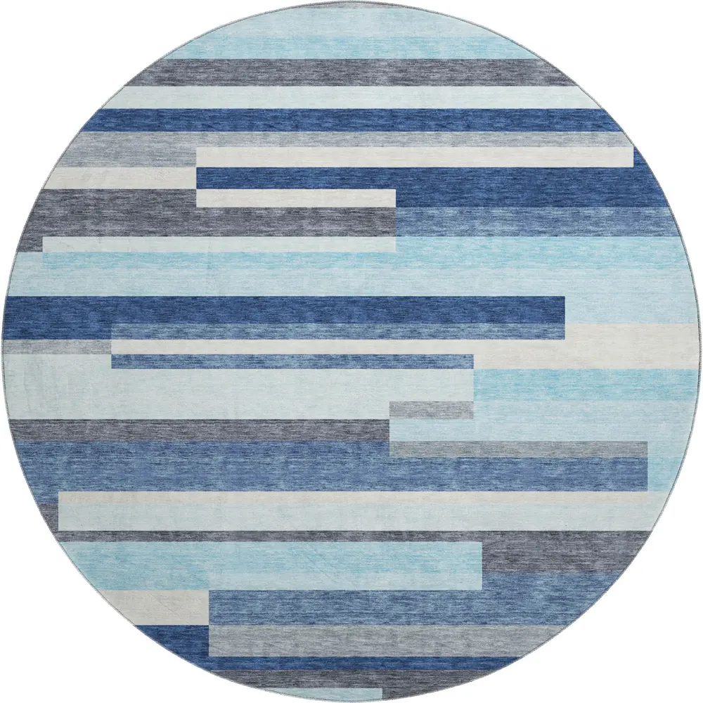 Mayfield AMF956 Blue 8' x 8' Rug