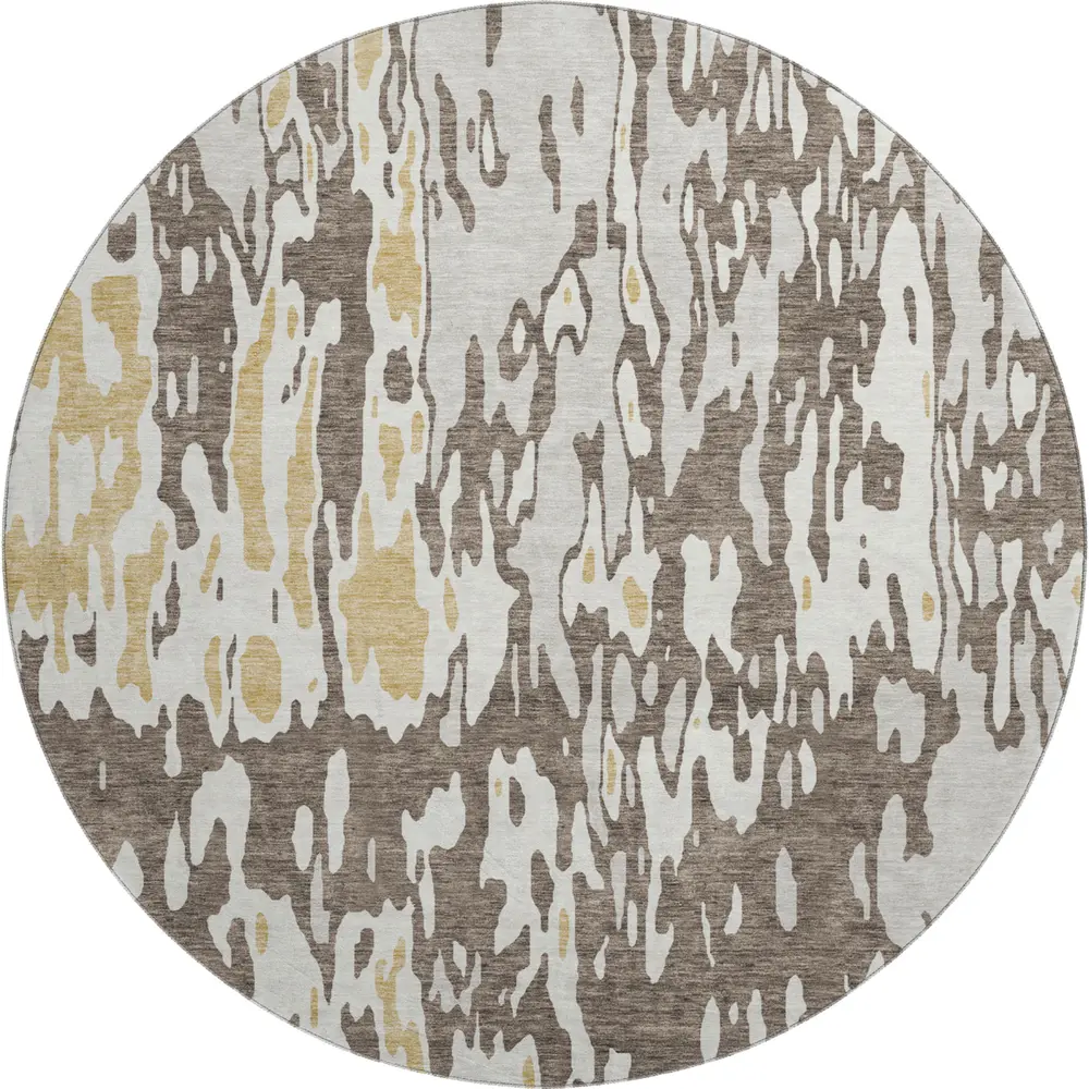 Mayfield AMF957 Brown 8' x 8' Rug