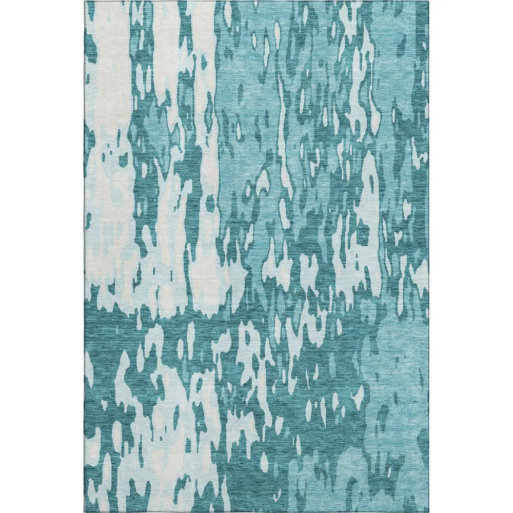Mayfield AMF957 Teal 9' x 12' Rug