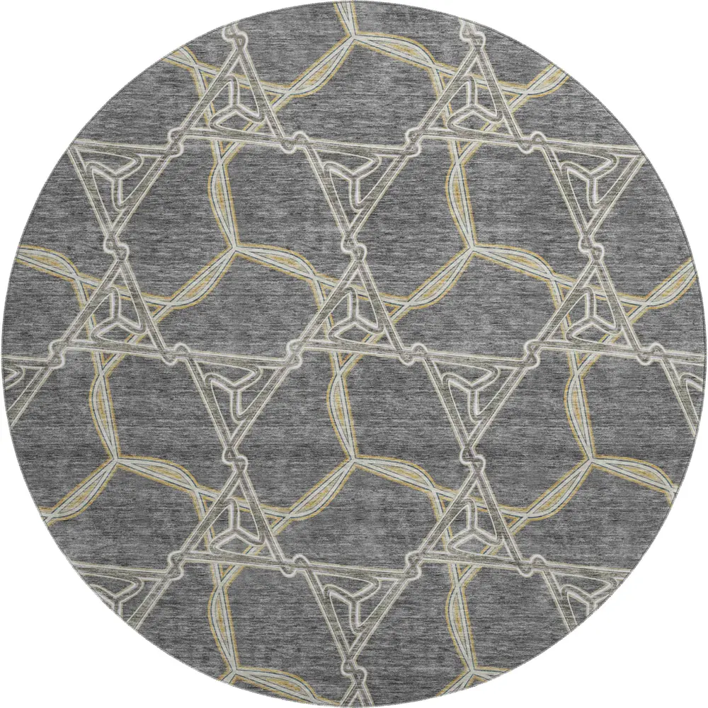 Mayfield AMF959 Charcoal 8' x 8' Rug