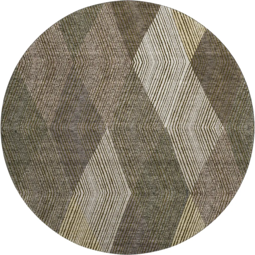 Mayfield AMF962 Brown 8' x 8' Rug