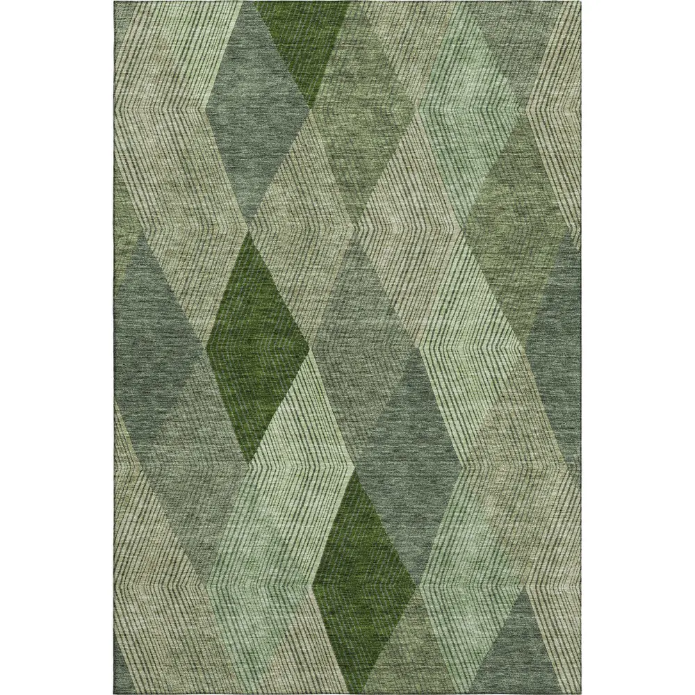 Mayfield AMF962 Green 9' x 12' Rug