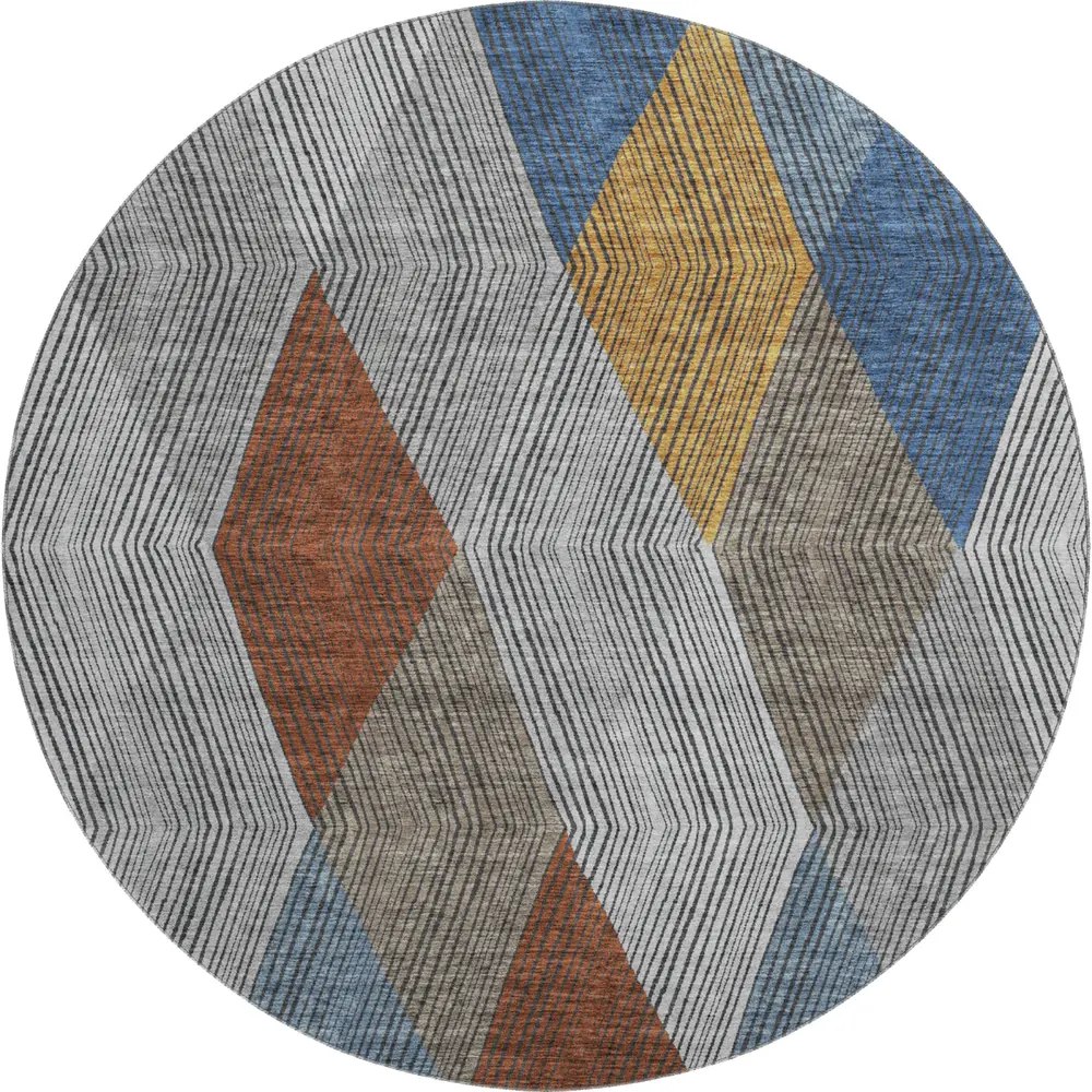 Mayfield AMF962 Gray 8' x 8' Rug