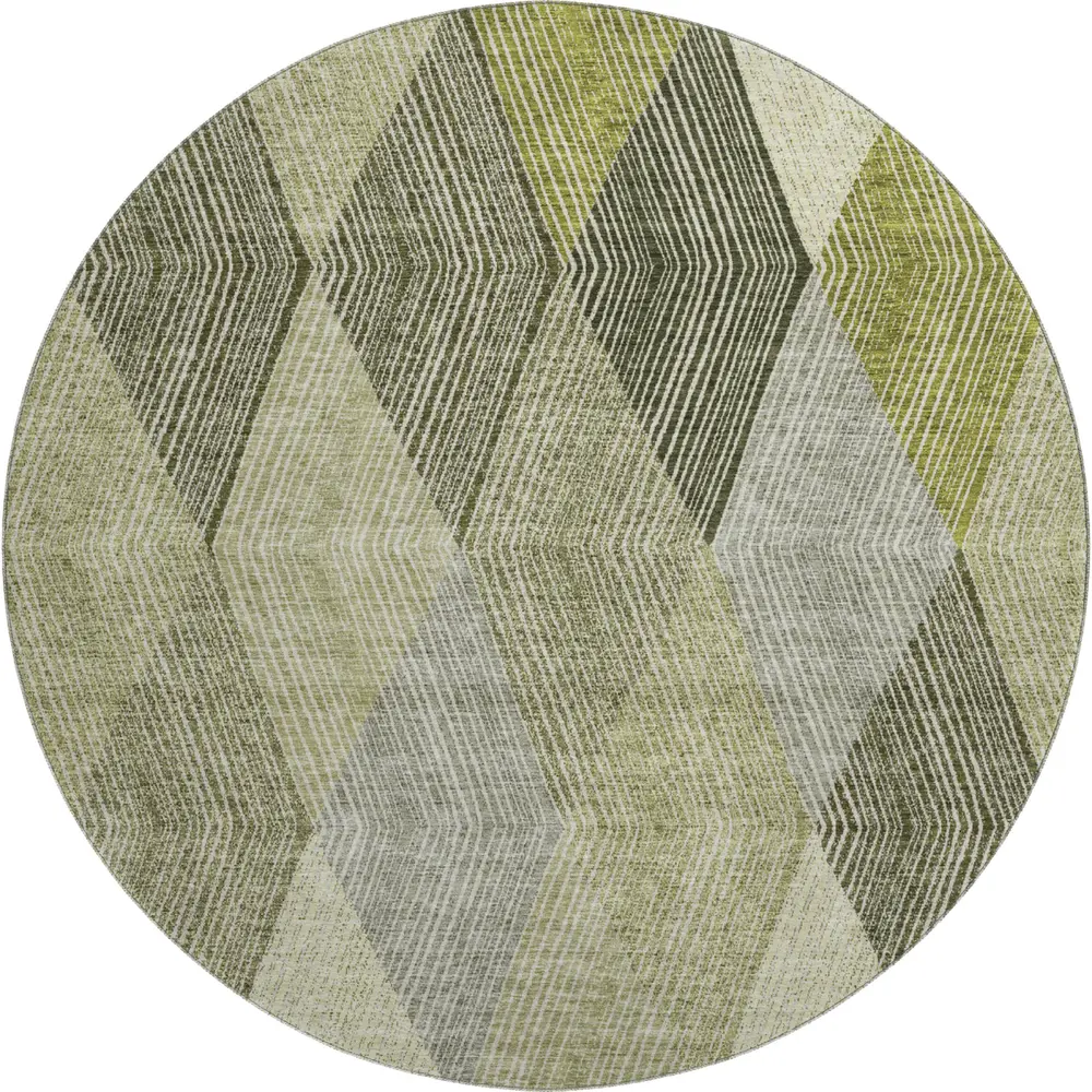 Mayfield AMF962 Olive 8' x 8' Rug