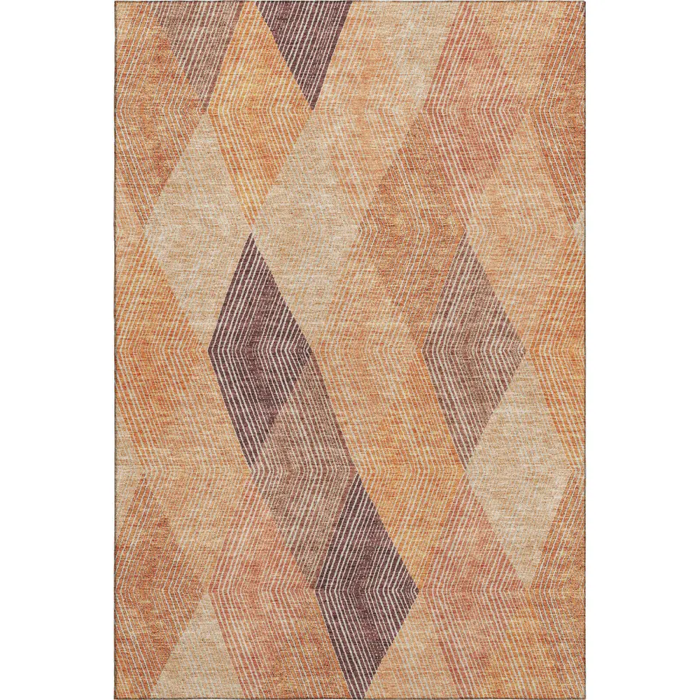 Mayfield AMF962 Orange 9' x 12' Rug